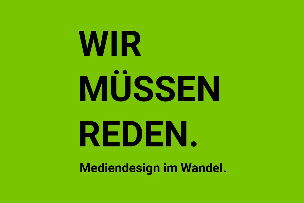Butschkus mediendesign wir muessen reden